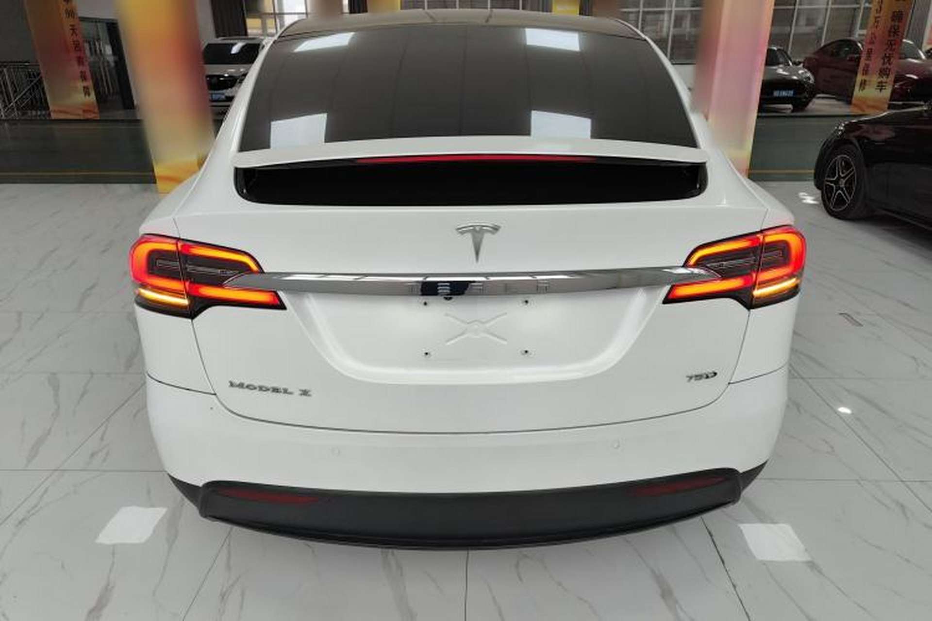 Used Tesla Model X 2016 X 75D Rear