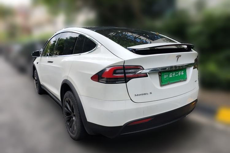 Used Tesla Model X 2016 X 90D Rear Left 45 Deg
