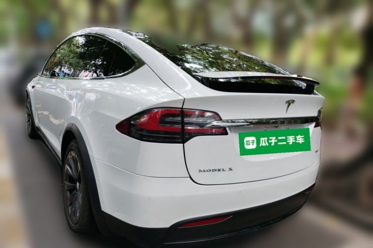 Used Tesla Model X 2016 X 75D Rear Left 45 Deg