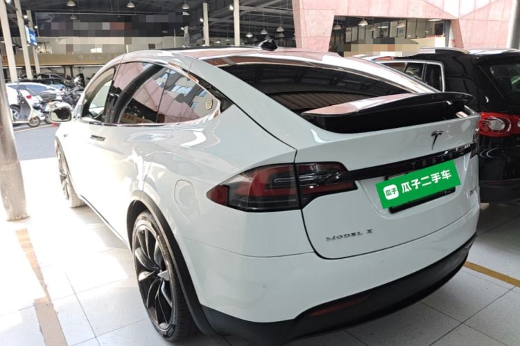 Used Tesla Model X 2016 X P100D Performance High-Performance Edition Rear Left 45 Deg