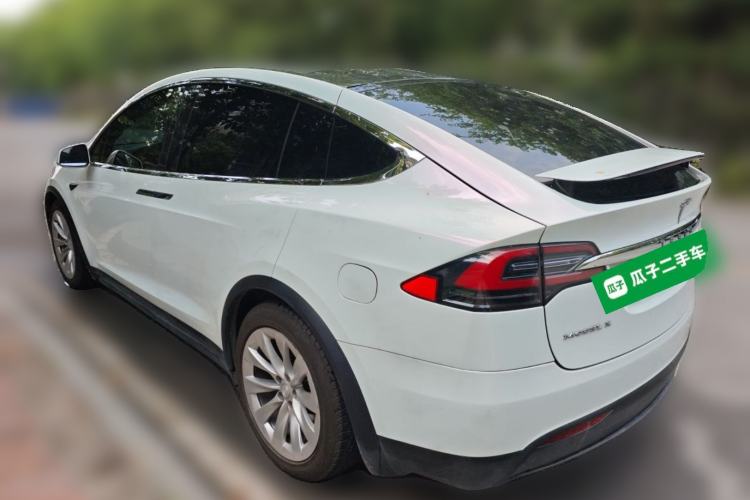 Used Tesla Model X 2016 X 75D Rear Left 45 Deg