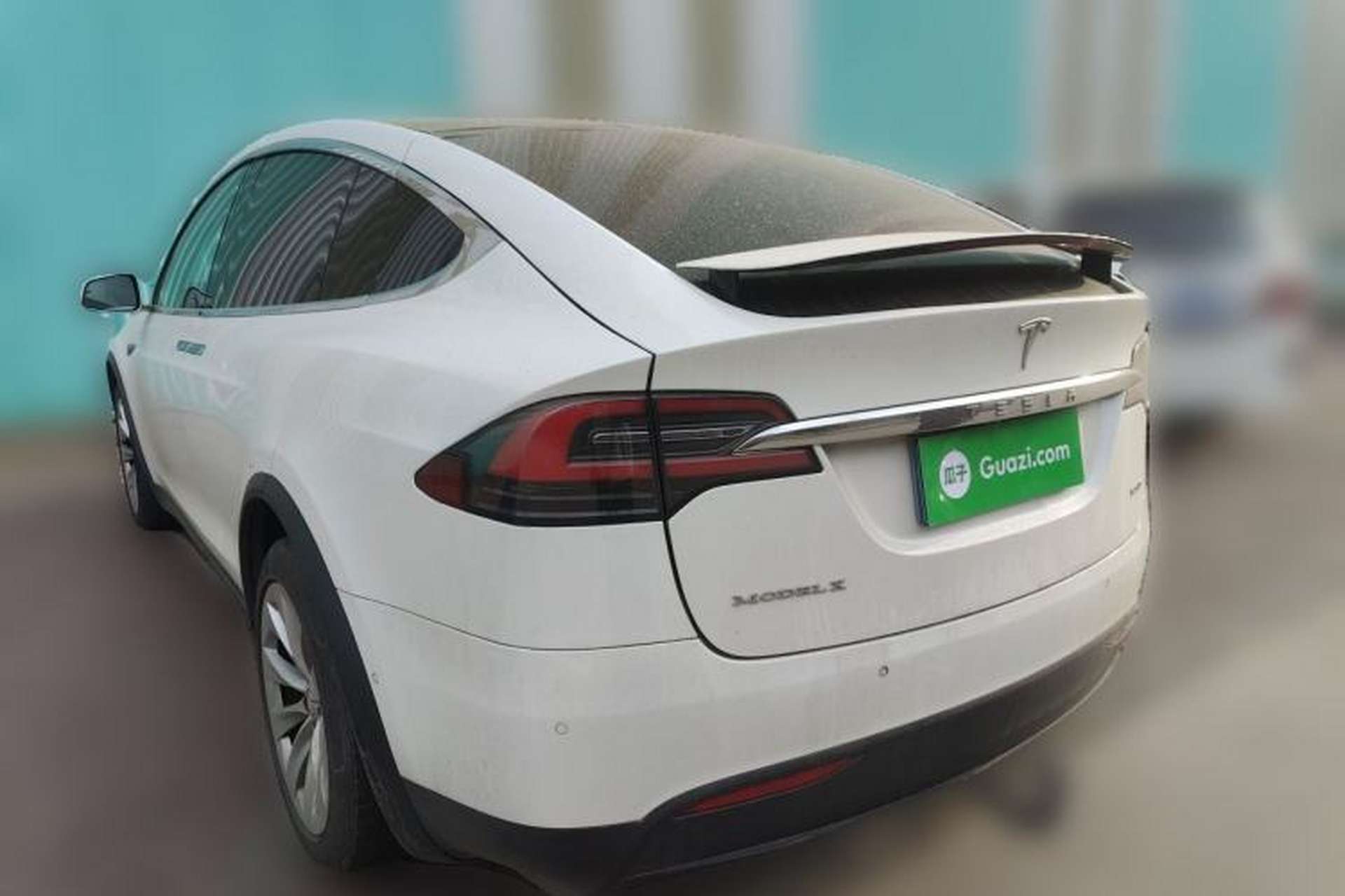 Used Tesla Model X 2016 X 90D Rear Left 45 Deg