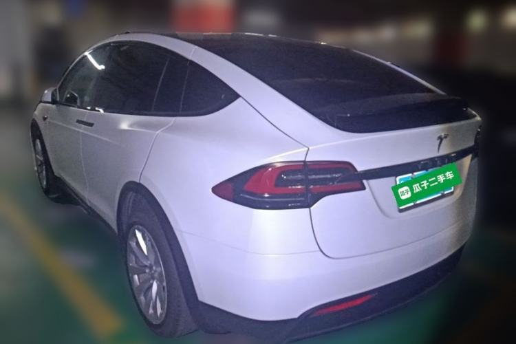 Used Tesla Model X 2016 X 90D Rear Left 45 Deg