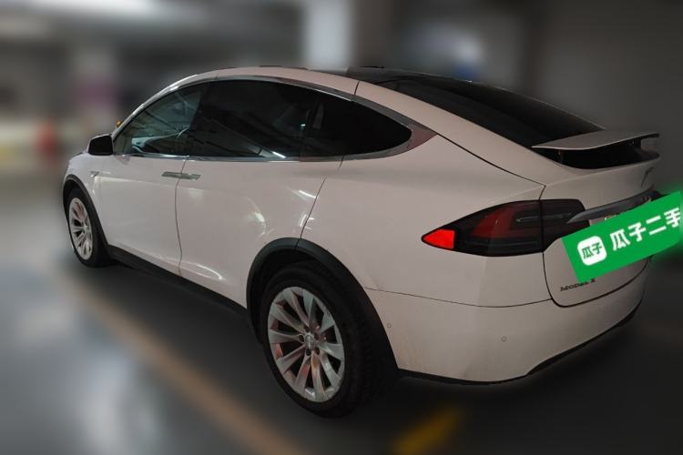 Used Tesla Model X 2016 X 90D Rear Left 45 Deg