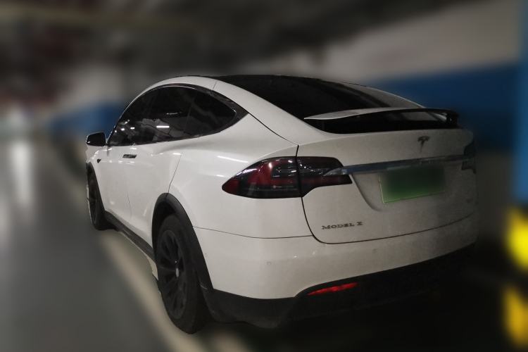 Used Tesla Model X 2016 X 90D Rear Left 45 Deg