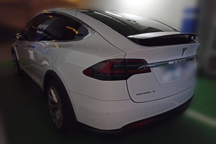 Used Tesla Model X 2016 X 90D Rear Left 45 Deg