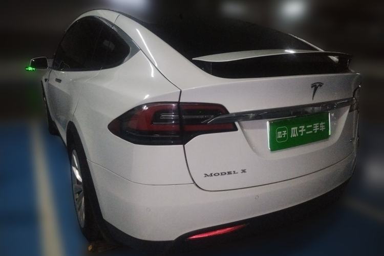 Used Tesla Model X 2016 X 90D Rear Left 45 Deg