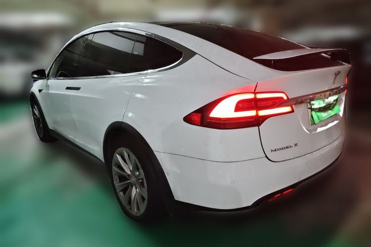 Used Tesla Model X 2016 X 75D Rear Left 45 Deg