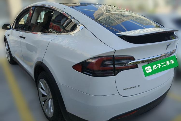 Used Tesla Model X 2016 X 90D Rear Left 45 Deg