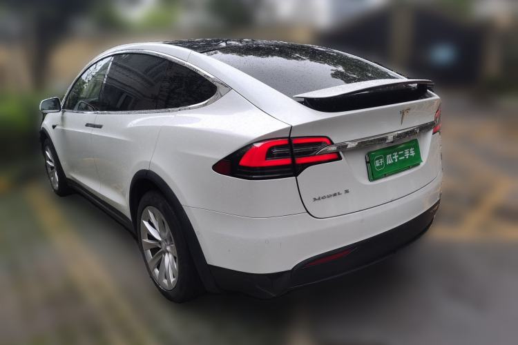 Used Tesla Model X 2016 X 75D Rear Left 45 Deg