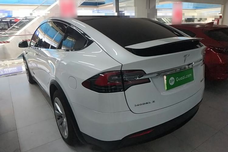 Used Tesla Model X 2016 X P100D Performance High-Performance Edition Rear Left 45 Deg