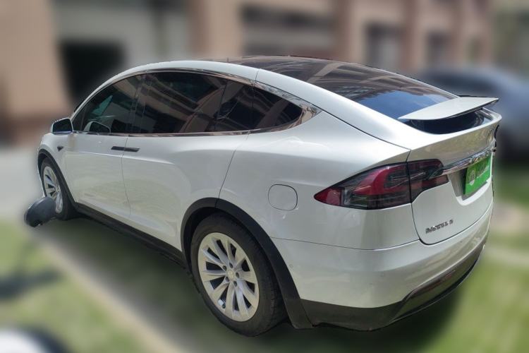 Used Tesla Model X 2016 X 75D Rear Left 45 Deg