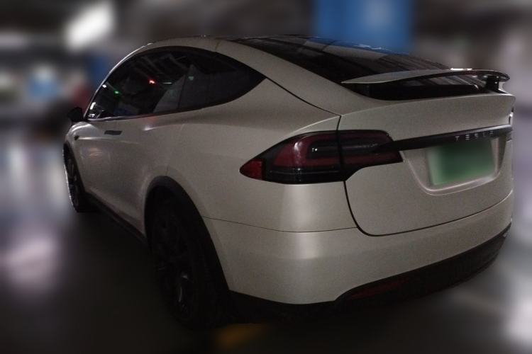 Used Tesla Model X 2016 X 75D Rear Left 45 Deg