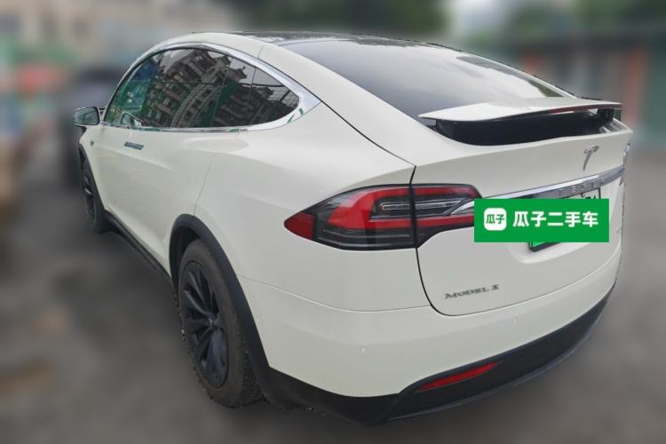 Used Tesla Model X 2016 X 90D Rear Left 45 Deg
