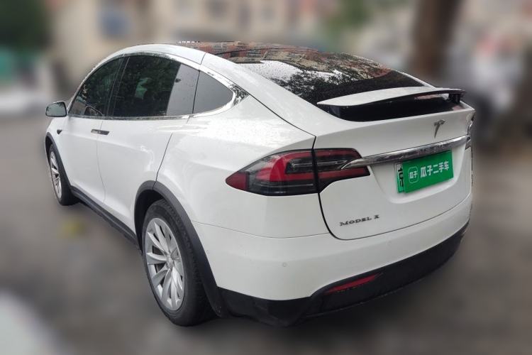 Used Tesla Model X 2016 X 75D Rear Left 45 Deg