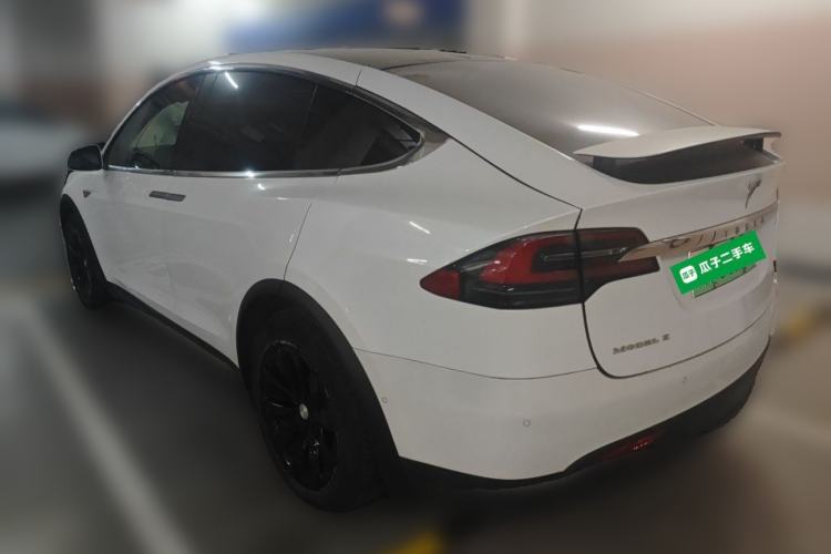 Used Tesla Model X 2016 X 75D Rear Left 45 Deg