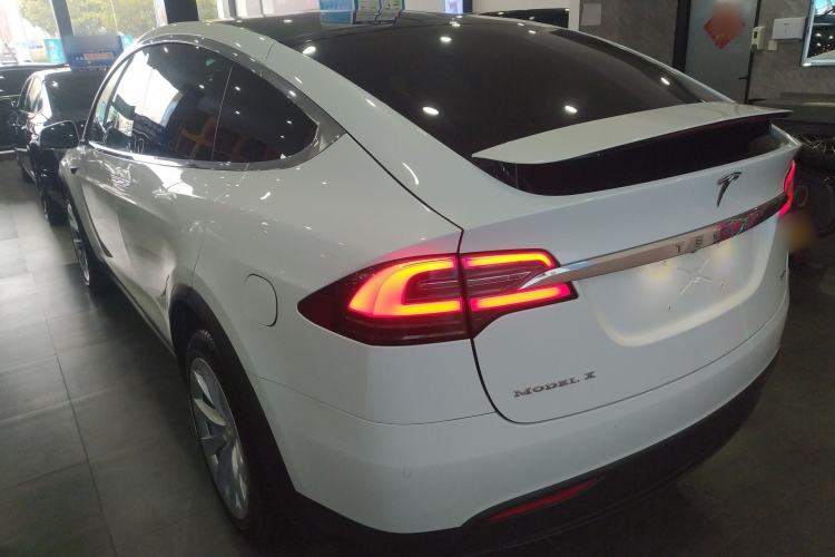 Used Tesla Model X 2016 X 75D Rear Left 45 Deg