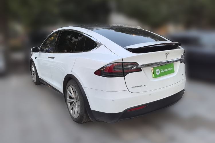 Used Tesla Model X 2016 X 90D Rear Left 45 Deg