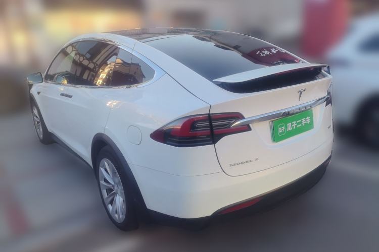 Used Tesla Model X 2016 X 75D Rear Left 45 Deg
