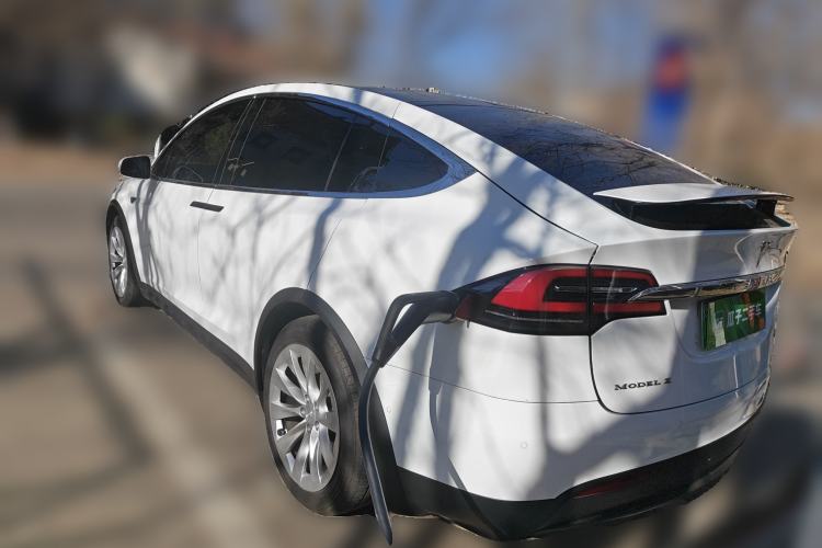 Used Tesla Model X 2016 X 75D Rear Left 45 Deg
