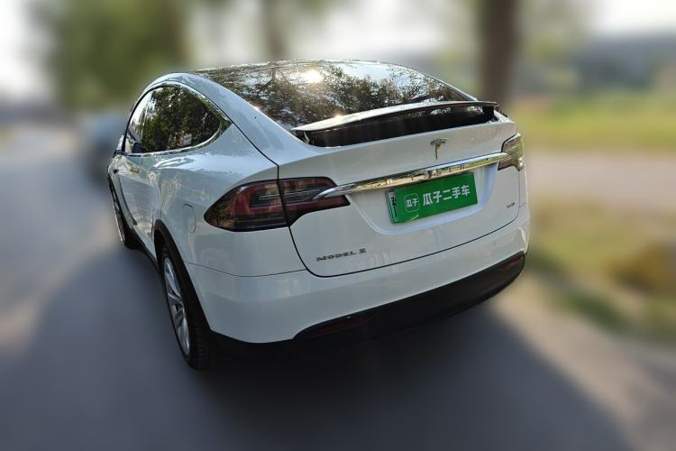 Used Tesla Model X 2016 X 75D Rear Left 45 Deg
