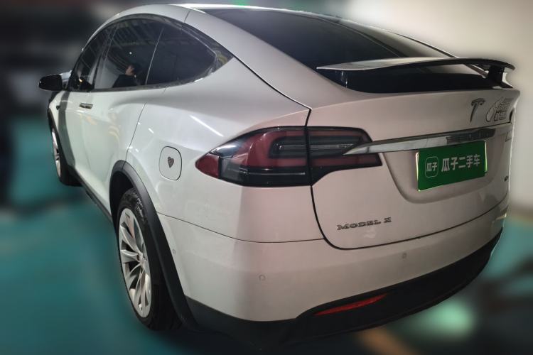 Used Tesla Model X 2016 X 75D Rear Left 45 Deg