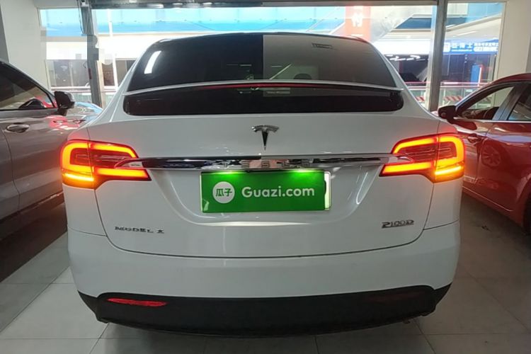 Used Tesla Model X 2016 X P100D Performance High-Performance Edition Rear