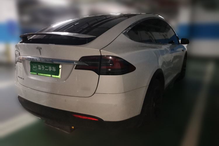 Used Tesla Model X 2016 X 90D Rear Right 45 Deg