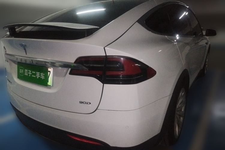 Used Tesla Model X 2016 X 90D Rear Right 45 Deg