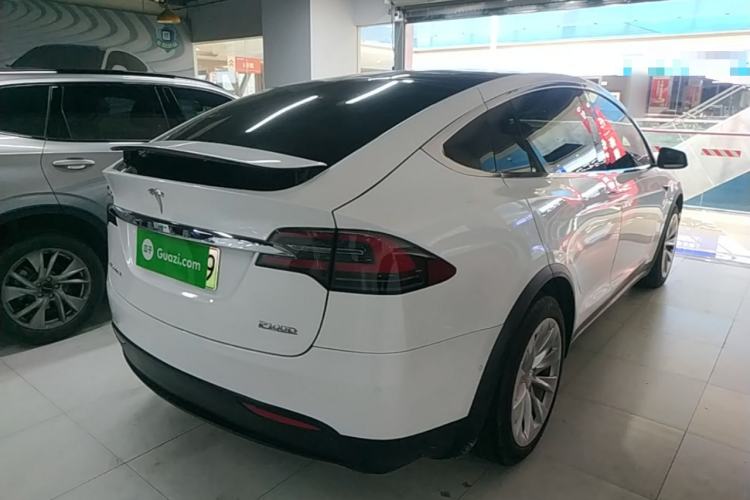 Used Tesla Model X 2016 X P100D Performance High-Performance Edition Rear Right 45 Deg