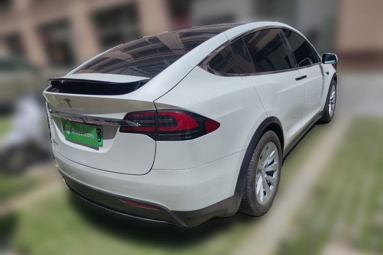 Used Tesla Model X 2016 X 75D Rear Right 45 Deg