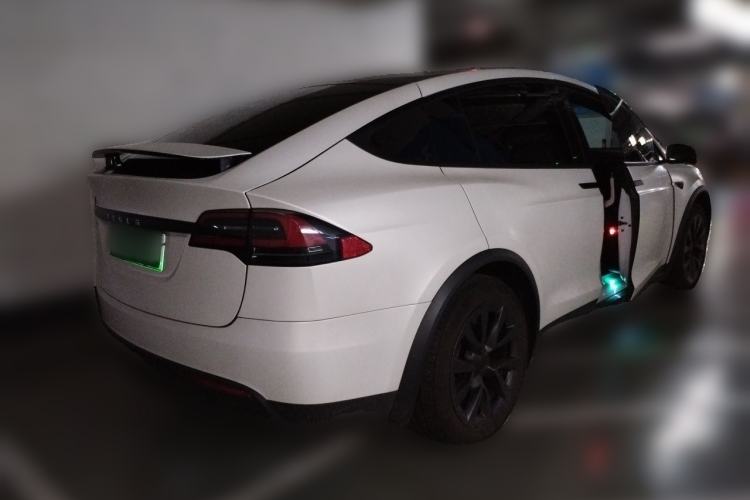 Used Tesla Model X 2016 X 75D Rear Right 45 Deg