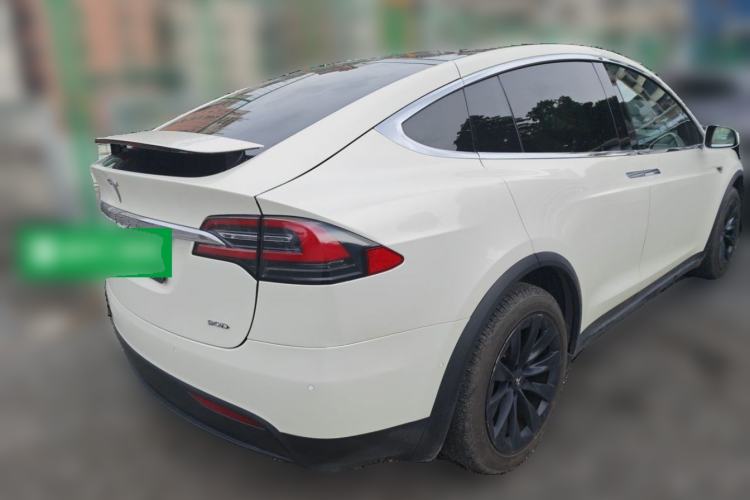 Used Tesla Model X 2016 X 90D Rear Right 45 Deg