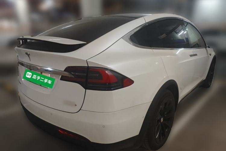 Used Tesla Model X 2016 X 75D Rear Right 45 Deg
