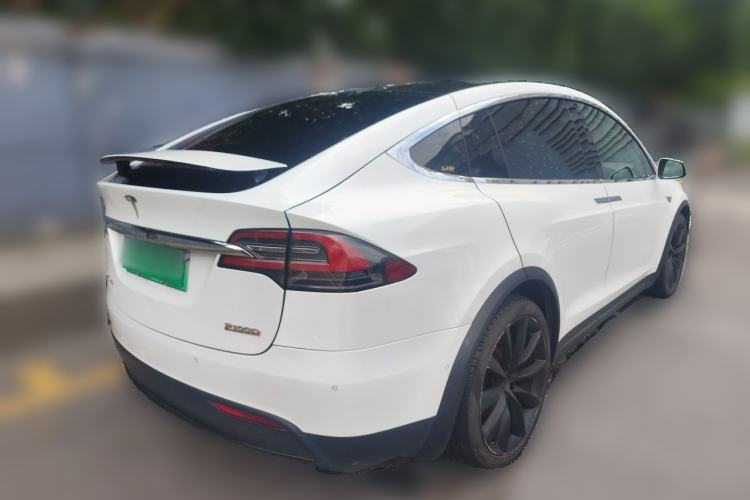 Used Tesla Model X  Rear Right 45 Deg