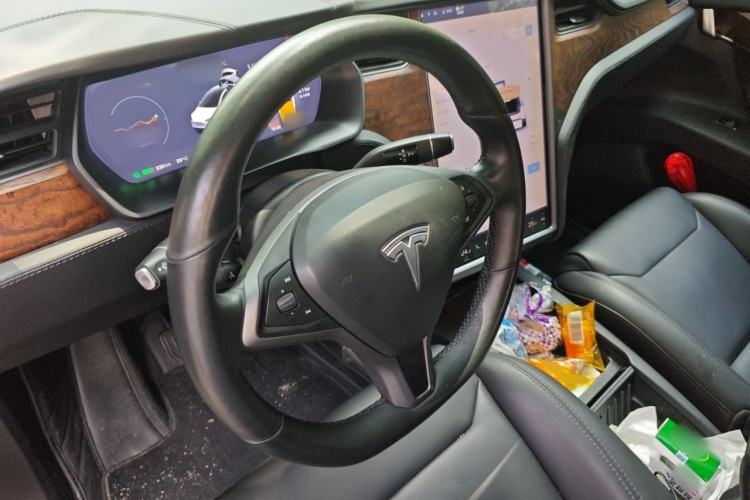 Used Tesla Model X 2016 X 75D Steering Wheel
