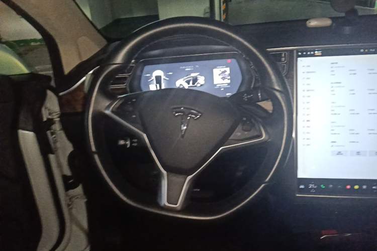 Used Tesla Model X 2016 X 90D Steering Wheel