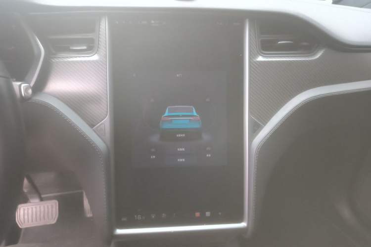 Used Tesla Model X 2017 X 100D Long Range Edition Audio And AC Panel