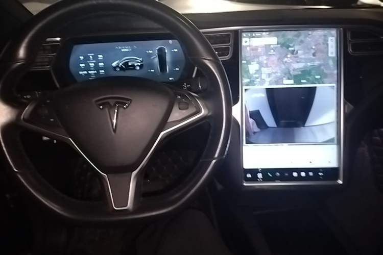 Used Tesla Model X 2017 X 100D Long Range Edition Center Console