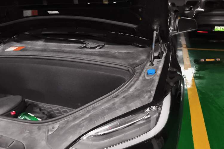Used Tesla Model X 2017 X 100D Long Range Edition Engine Bay Left
