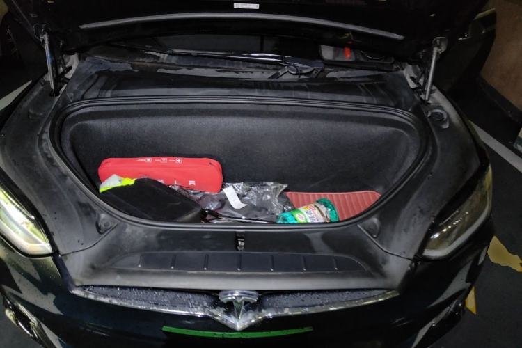 Used Tesla Model X 2017 X 100D Long Range Edition Engine Bay