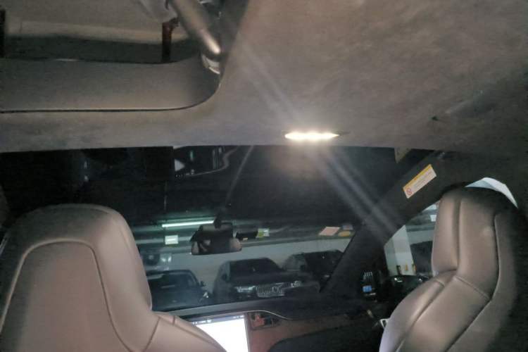 Used Tesla Model X 2017 X 100D Long Range Edition Headliner