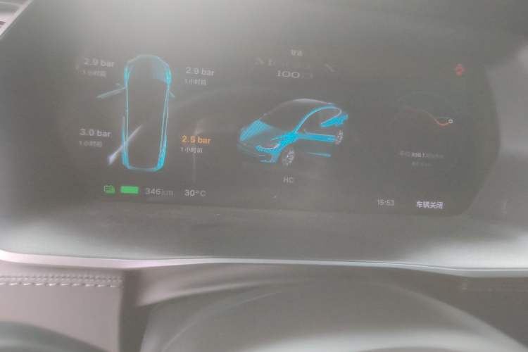 Used Tesla Model X 2017 X 100D Long Range Edition Instrument Cluster