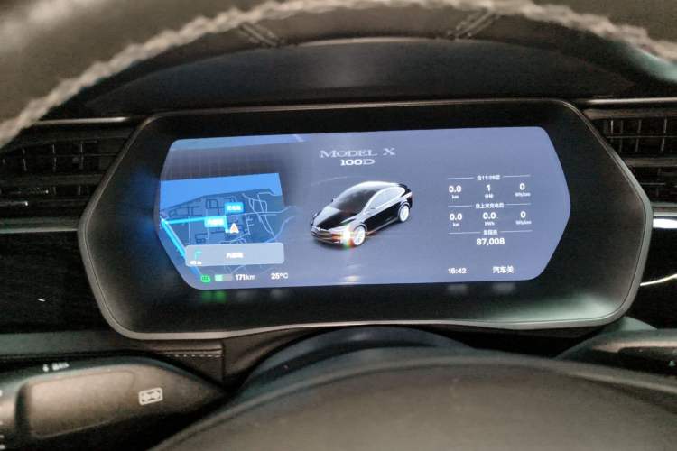 Used Tesla Model X 2017 X 100D Long Range Edition Instrument Cluster