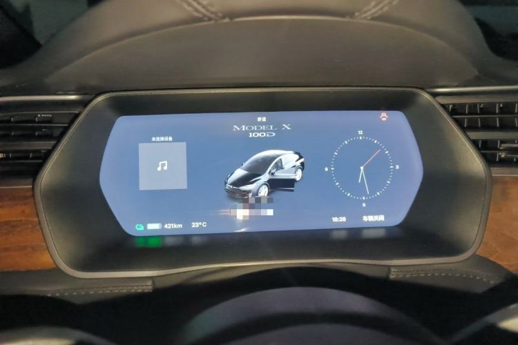 Used Tesla Model X 2017 X 100D Long Range Edition Instrument Cluster