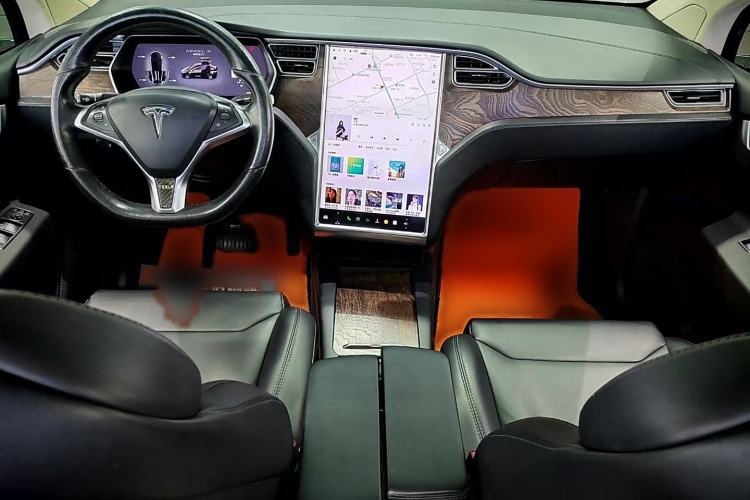 Used Tesla Model X 2017 X 100D Long Range Edition Interior 2