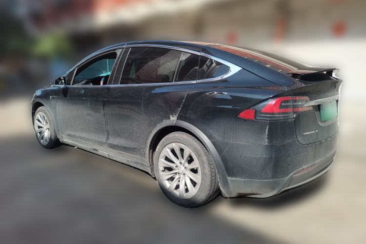 Used Tesla Model X 2017 X 100D Long Range Edition Rear Left 45 Deg