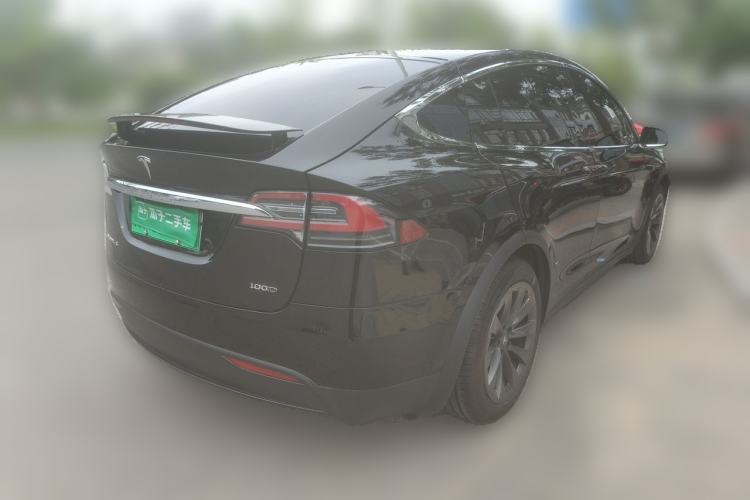 Used Tesla Model X 2017 X 100D Long Range Edition Rear Right 45 Deg