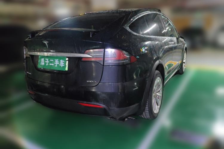 Used Tesla Model X 2017 X 100D Long Range Edition Rear Right 45 Deg