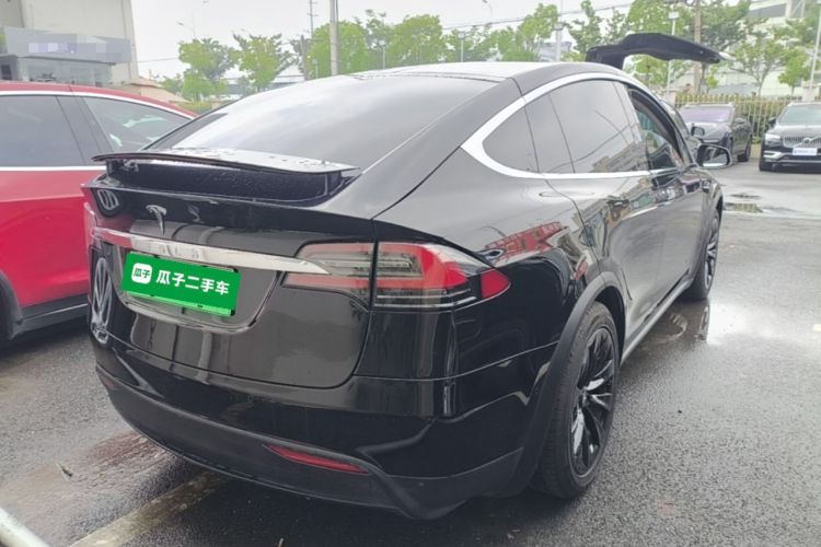Used Tesla Model X 2017 X 100D Long Range Edition Rear Right 45 Deg